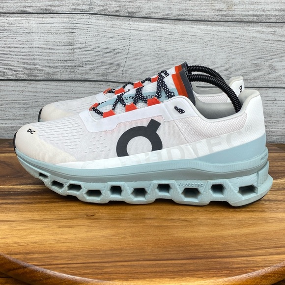 ON Running Cloudmonster Frost Surf Blue Athletic Shoe Men's